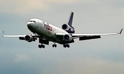 Aterrisagem no Brasil de mais um MD-11, o emblemático maior avião de três motores do mundo