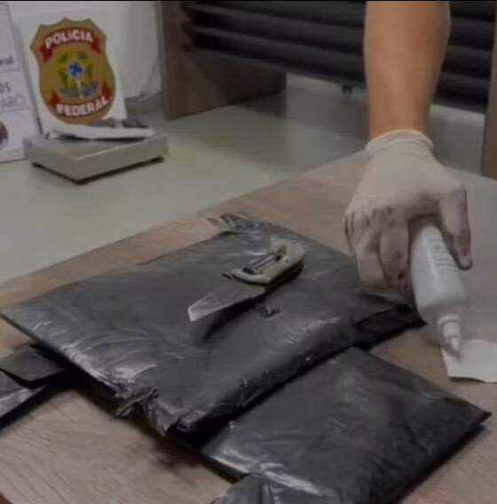 Colombiano Detido em Viracopos com 1,7 kg de Cocaína