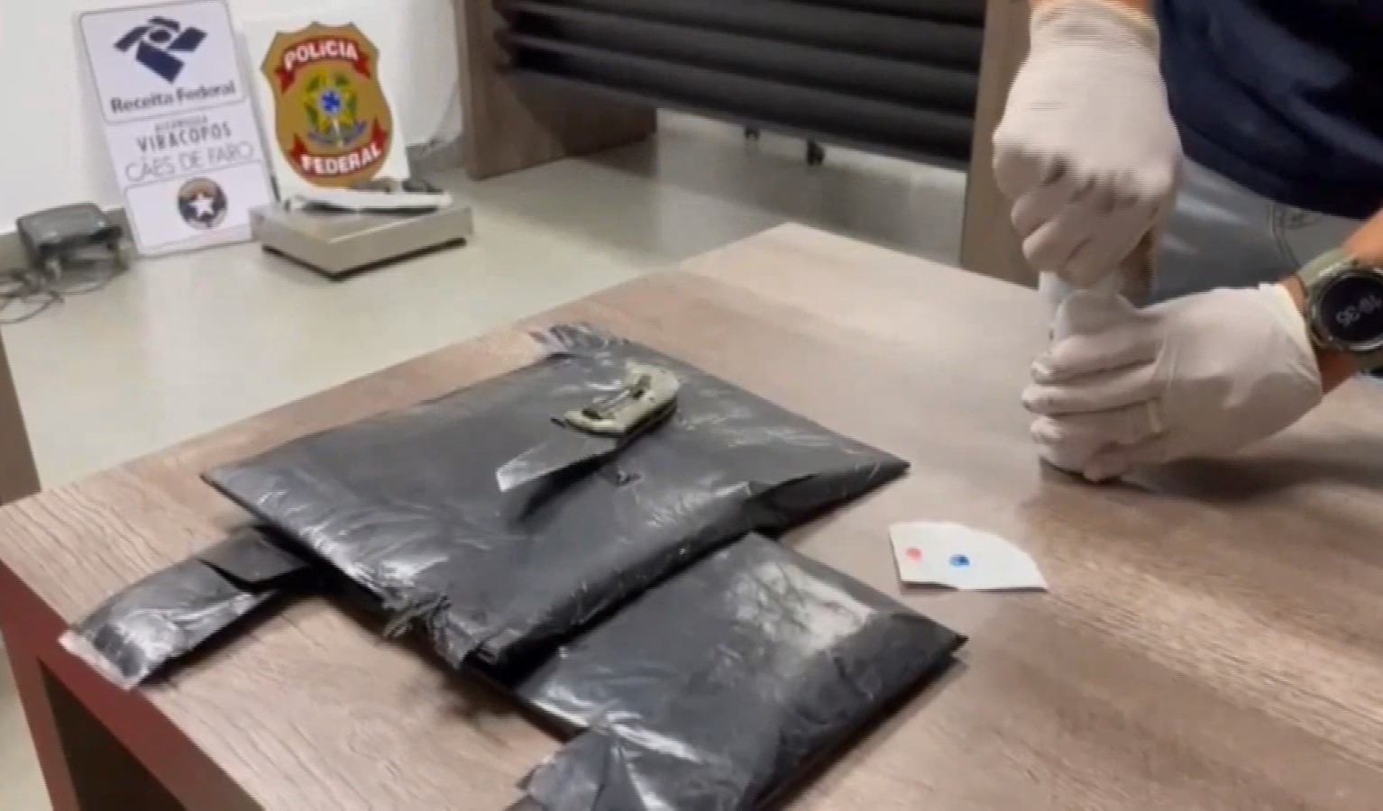 Detenção de Colombiano com Cocaína em Viracopos