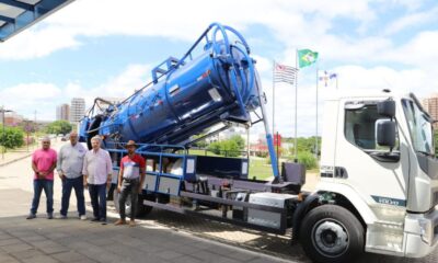 Novo caminhão hidrojato para a cidade - Um grande avanço para a administração municipal