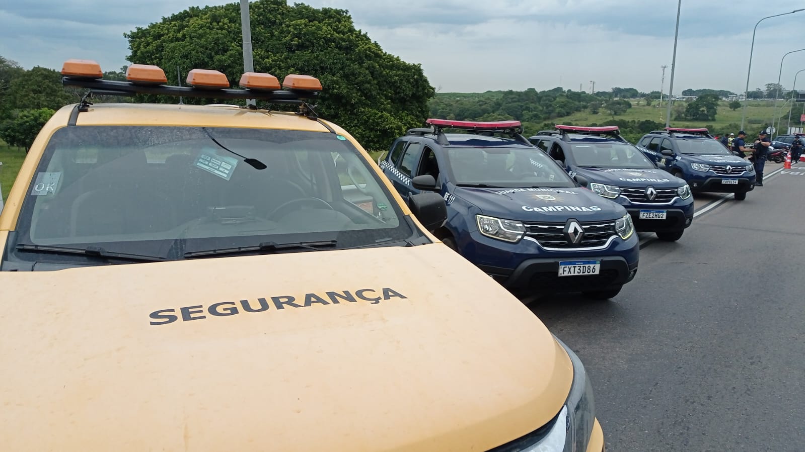 Operação 'Viagem Segura' - uma parceria entre a EMDEC, Viracopos e forças de segurança