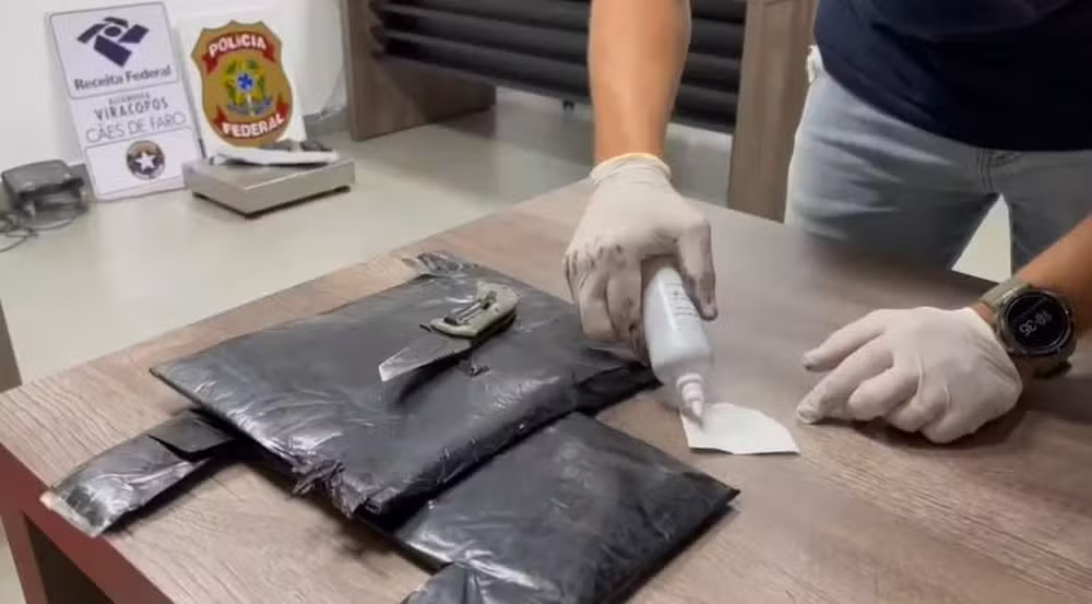 PF intercepta 1,7 kg de cocaína no Aeroporto de Viracopos