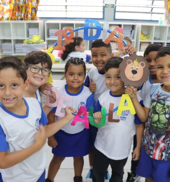 Retorno das aulas na Rede Municipal com nova escola no Santa Cruz