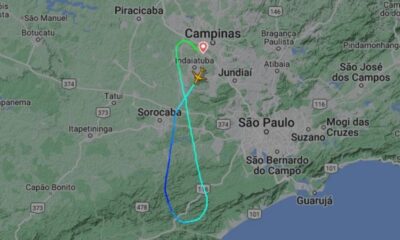 Avião com destino a Porto Alegre realiza pouso de emergência minutos após decolar de Viracopos