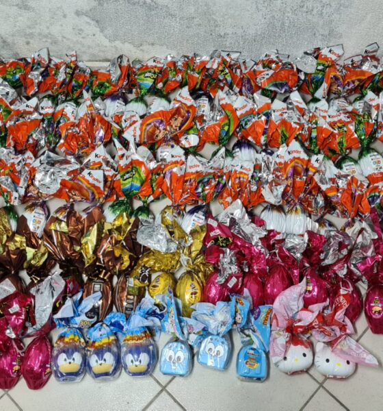 A Segurança de Indaiatuba - Quatro detidos e recuperação de chocolates roubados