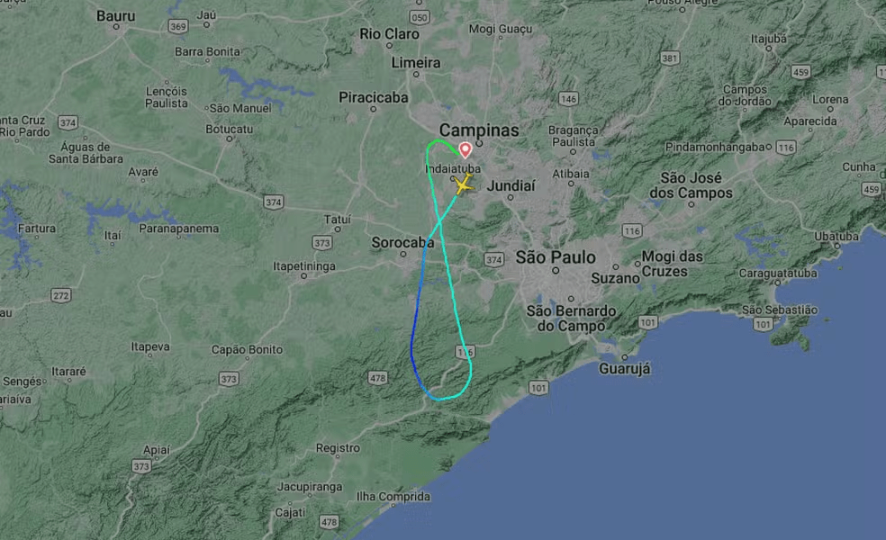 Avião Azul realiza aterrissagem de emergência minutos após decolagem de Viracopos
