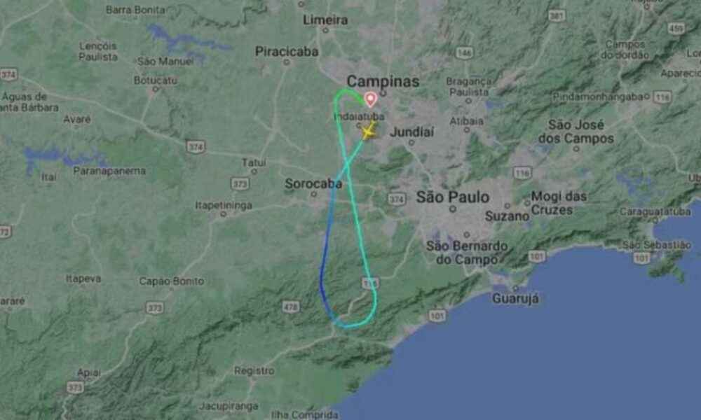 Avião com destino a Porto Alegre realiza pouso não programado após a decolagem