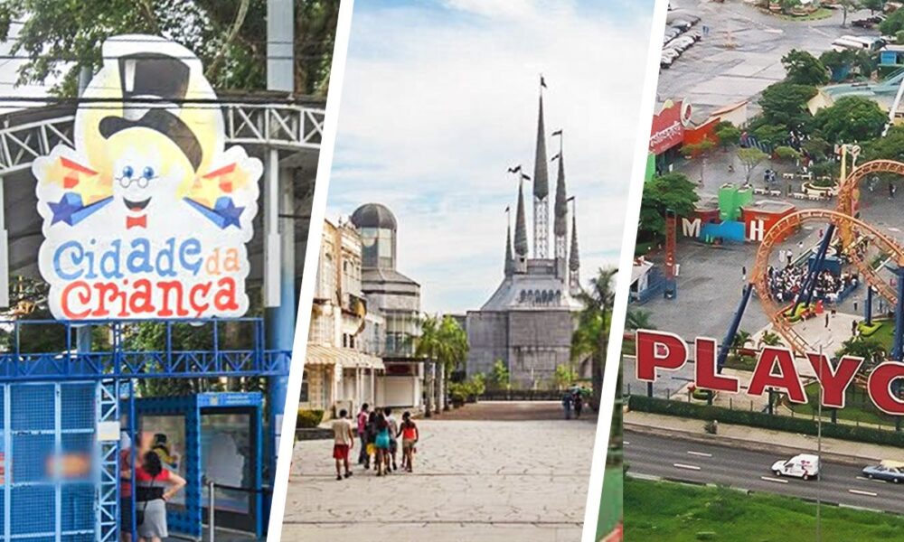 Revisitando os Ícones dos Parques de Diversões Brasileiros - Playcenter, Terra Encantada e Cidade da Criança
