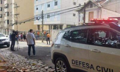 Defesa Civil libera condomínio onde apartamento com armas e granada explodiu