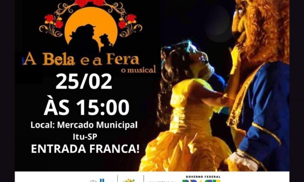 Espetáculo Musical Encanta Mercadão - A Bela e a Fera
