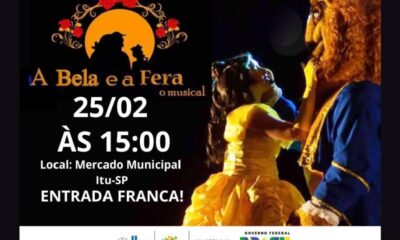 Espetáculo Musical Encanta Mercadão - A Bela e a Fera