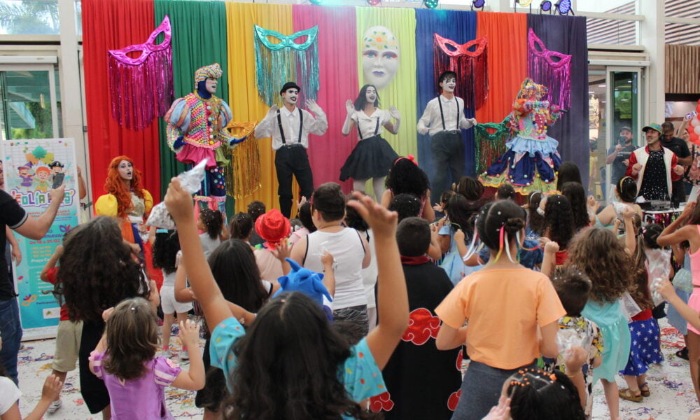 Polo Shopping Indaiatuba apresenta divertimento carnavalesco para crianças