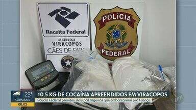 Prisões em Viracopos - Passageiros detidos ao tentar enviar drogas para o exterior