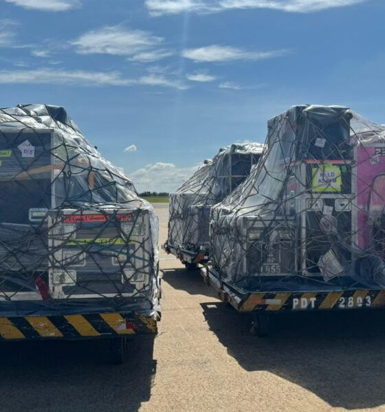 Aeroporto de Viracopos se prepara para receber equipamentos para shows do Lollapalooza 2024