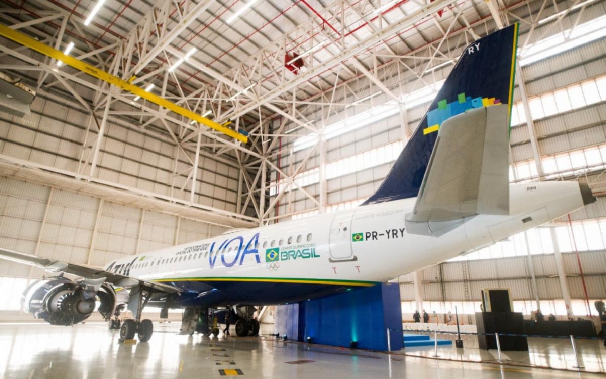 COB firma parceria e revela aeronave que transportará a Equipe Brasil aos Jogos de Paris