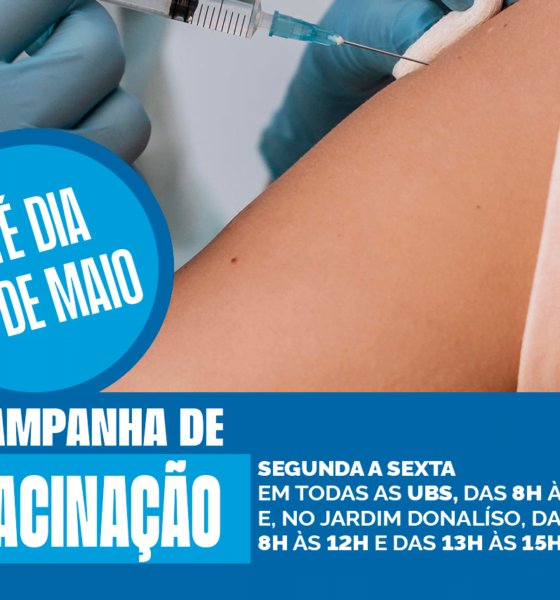 Campanha de Vacinação Contra a Influenza Começa Segunda-feira (25)