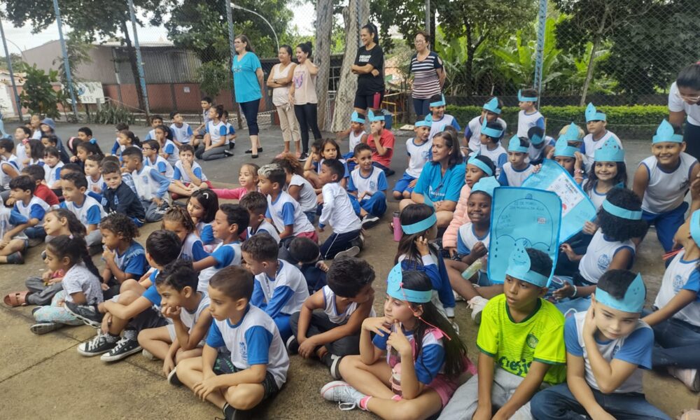 Celebração do Dia Mundial da Água na Rede Municipal de Ensino