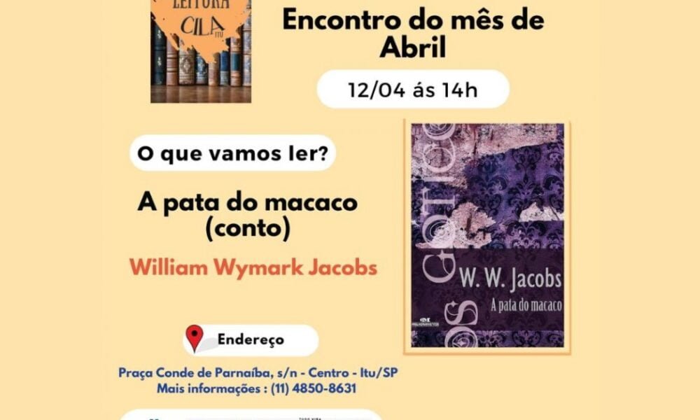 Clube de Leitura apresenta conto de William Wymark