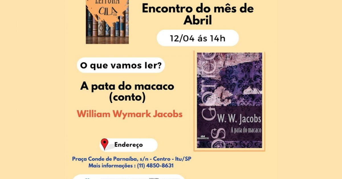 Clube de Leitura apresenta conto de William Wymark