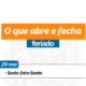 Como os serviços públicos irão operar no feriado de 29 de março na cidade de Salto