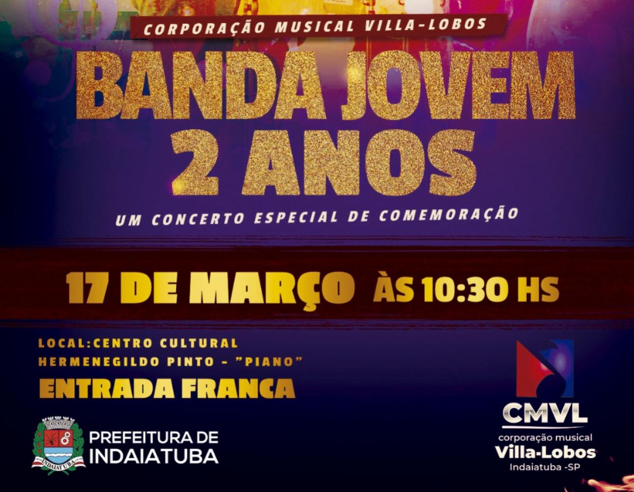 Corporação Musical Villa-Lobos - Celebração de 2 Anos da Banda Jovem