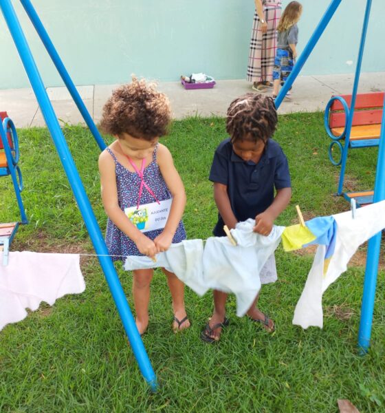 Crianças da Creche Vila Norma vivem experiências lúdicas