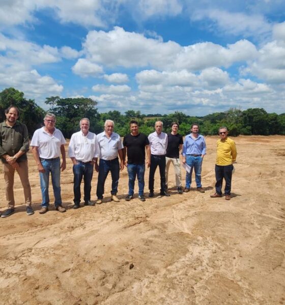 Início das Obras da Estação de Tratamento no Tombadouro por Saae