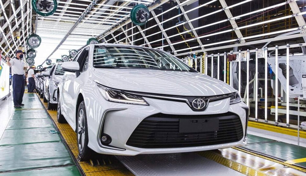 Mudança na produção do Toyota Corolla para Sorocaba