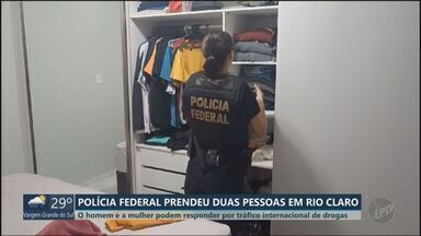 Operação da PF contra tráfico em Viracopos - Detalhes da ação que culminou na prisão de um homem e uma mulher em Rio Claro