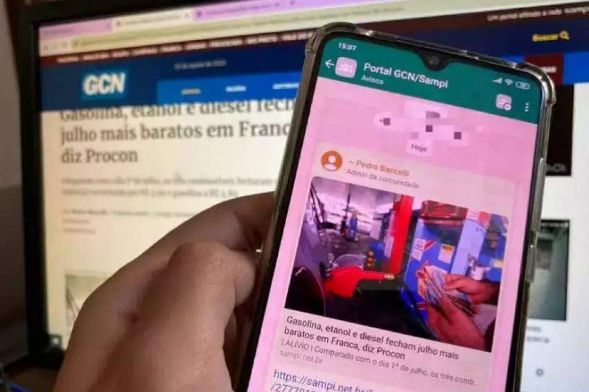 Participe da Comunidade de WhatsApp do GCN e Mantenha-se Atualizado Sobre Franca e Região