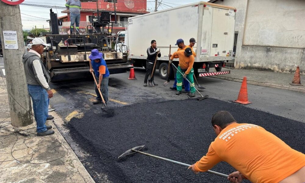 Plano Municipal de Reabilitação de Vias avança para a Rua Dr. Raul David do Valle no Jardim Morada do Sol