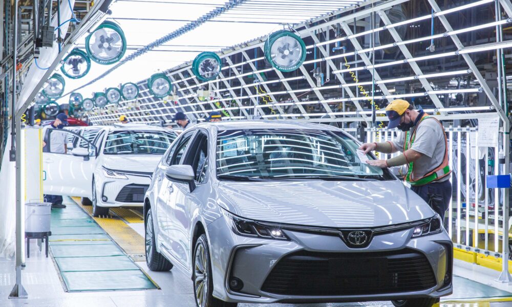 Toyota encerrará a produção do Corolla no Brasil em investimento bilionário