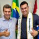 Prefeito Nilson Gaspar recebe campeão do concurso Miss e Mister Guardas Municipais do Brasil