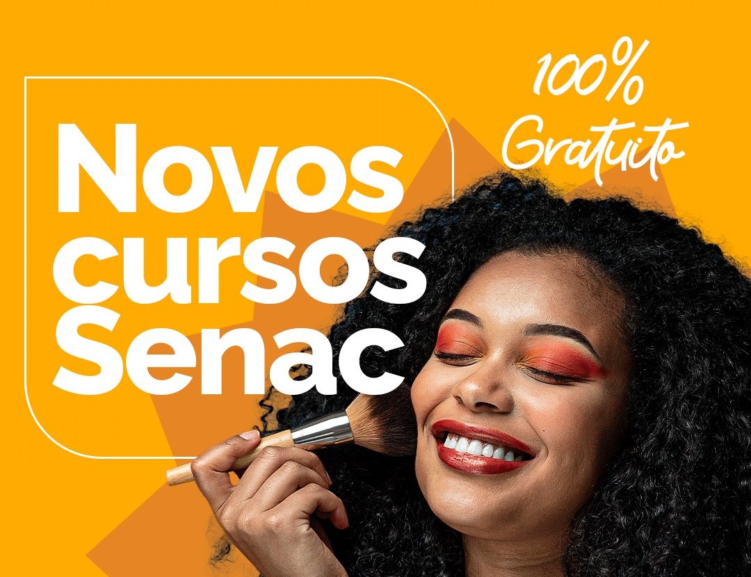 Prefeitura de Salto e Senac disponibilizam cursos gratuitos no segmento de beleza e estética