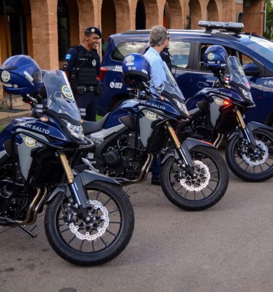Prefeitura de Salto entrega novas motocicletas para a Guarda Civil Municipal