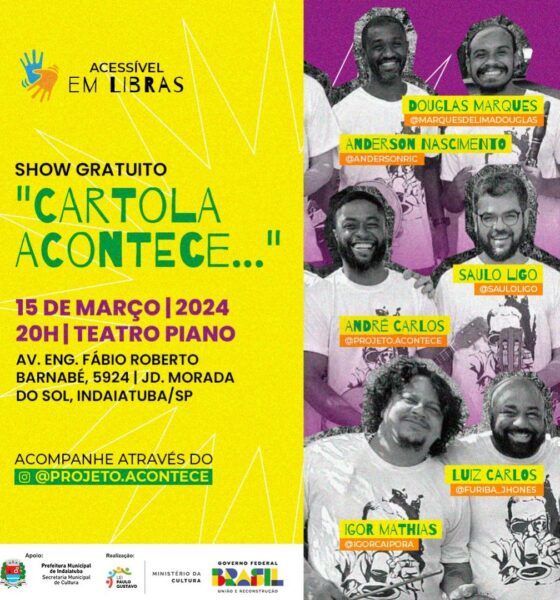 Projeto Acontece - Uma Celebração Musical ao Iconico Cartola