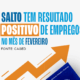 Salto Apresenta Balanço Positivo na Criação de Empregos em Fevereiro