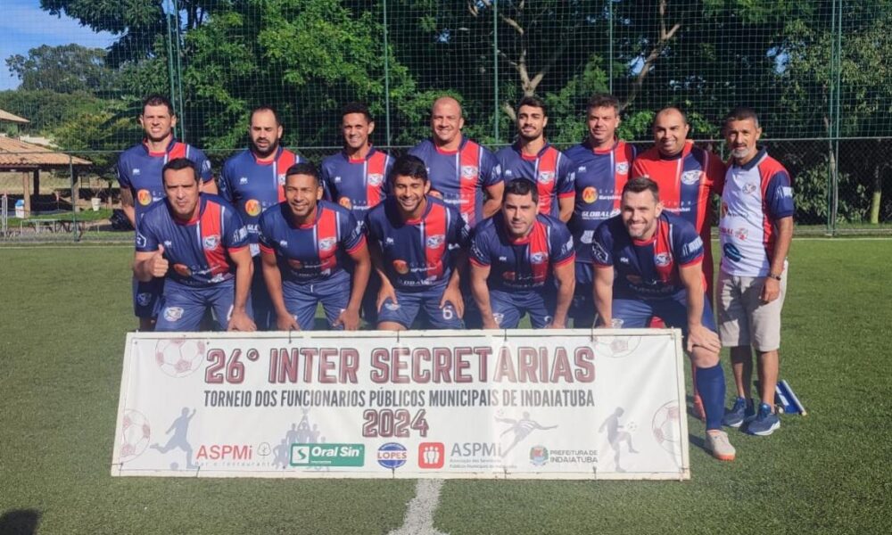 Torneio Intersecretarias de Futebol Society é liderado por Esportes e Segurança Pública