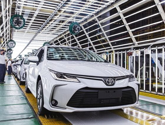Toyota planeja mudança de fábrica para Sorocaba