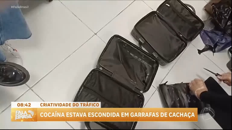 Três indivíduos capturados no Aeroporto de Viracopos com intenção de transportar cocaína para a Europa