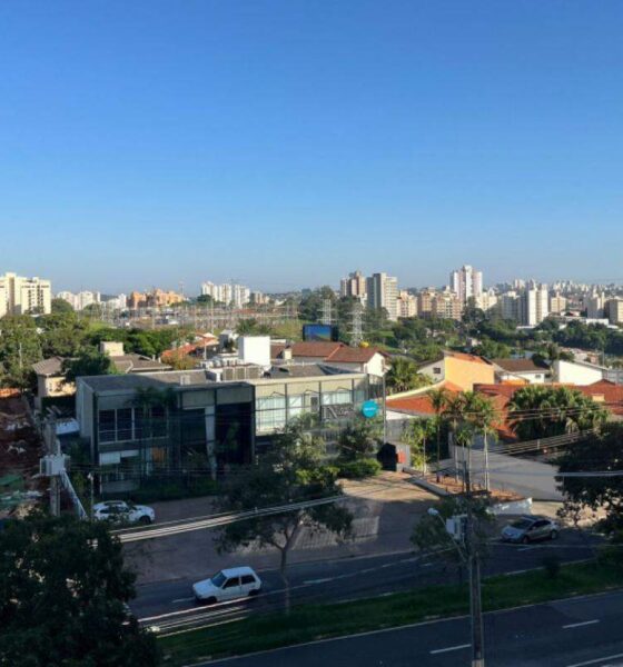 Uma sexta-feira ensolarada aguarda a Região Metropolitana de Campinas