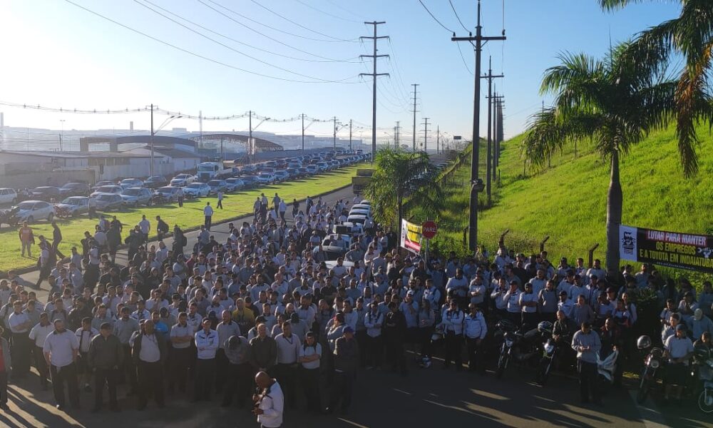 Metalúrgicos da Toyota em Indaiatuba Realizam Nova Assembleia Contra o Encerramento da Fábrica