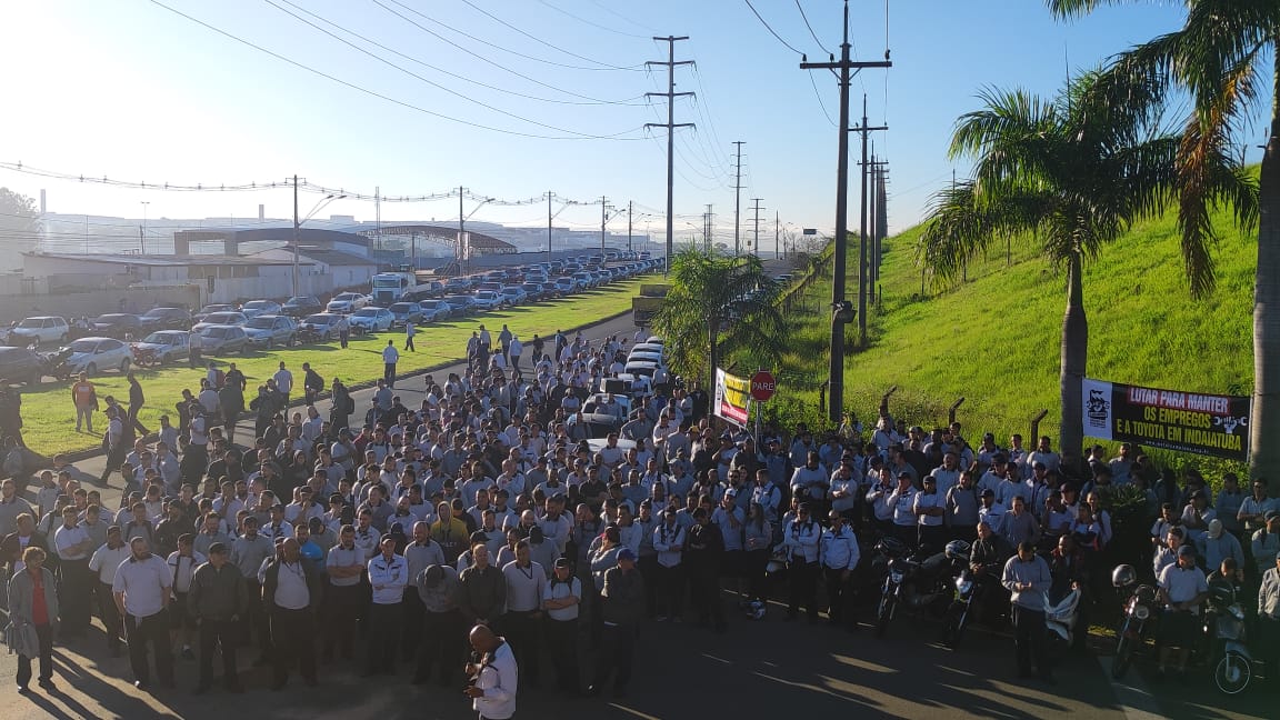 Metalúrgicos da Toyota em Indaiatuba Realizam Nova Assembleia Contra o Encerramento da Fábrica