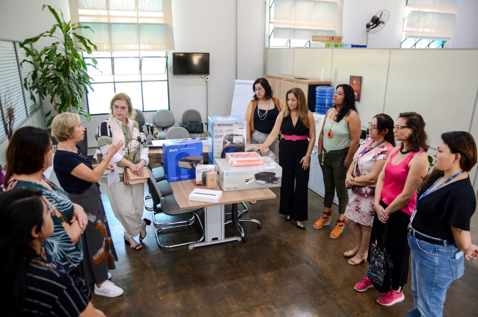 Ação Social fortalece o Conselho Municipal dos Direitos da Mulher com entrega de equipamentos