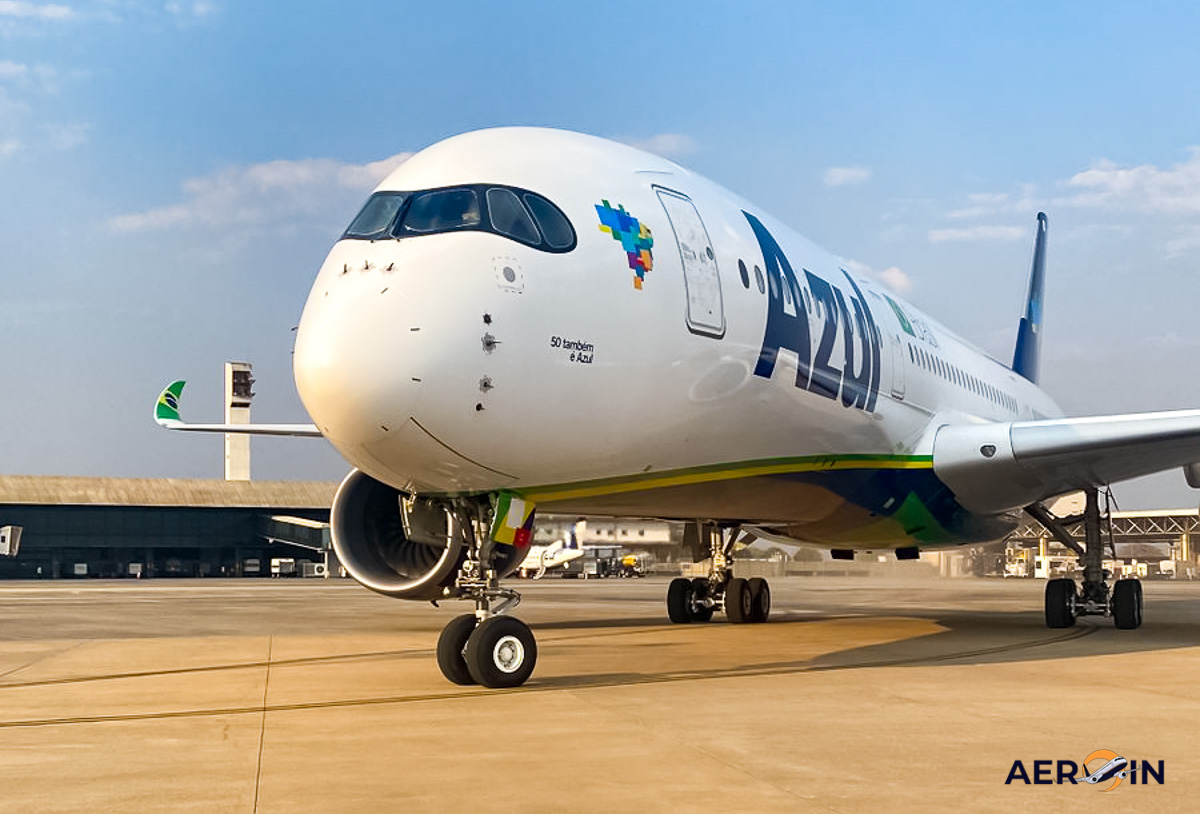 Despedida ao Último Airbus A350 da Azul - Uma Era Termina no Céu Brasileiro
