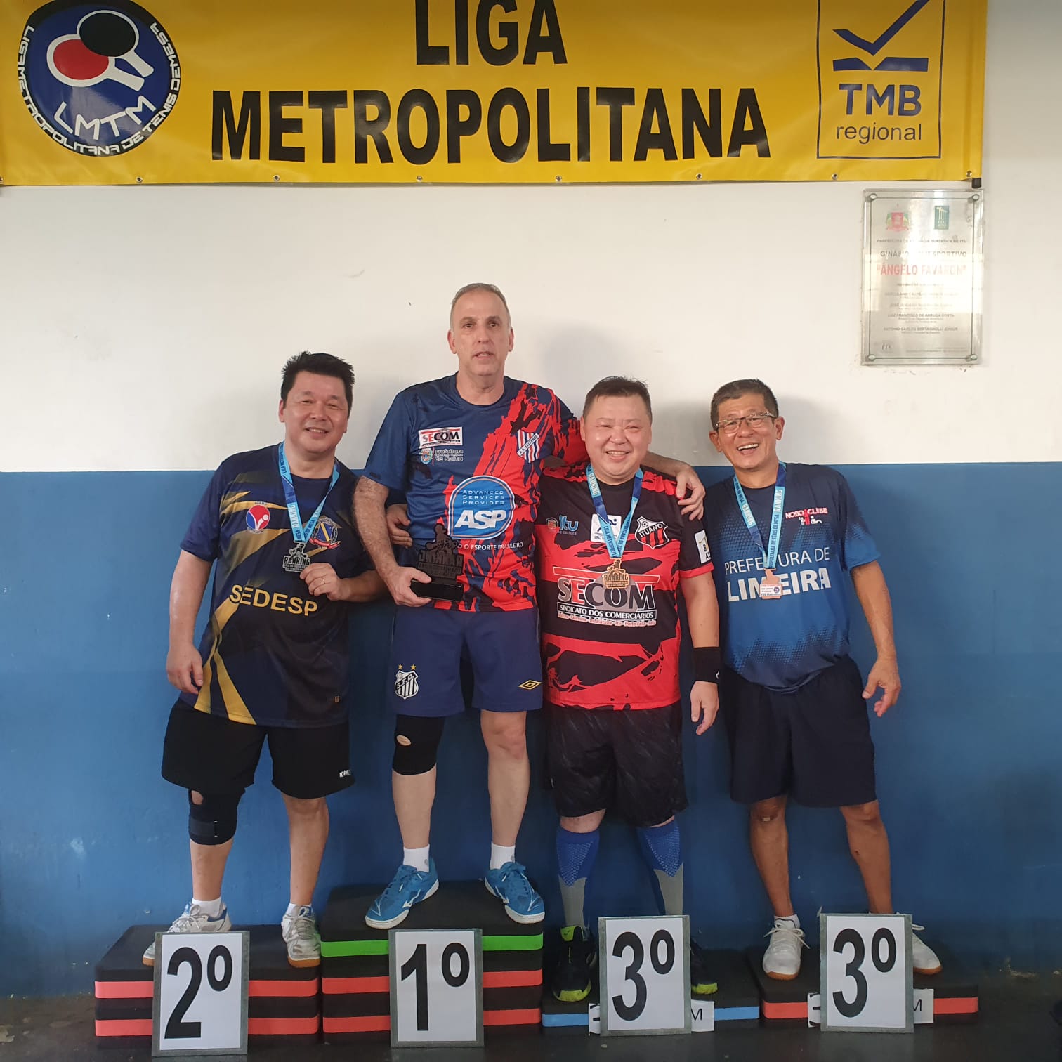 Equipe Saltense de Tênis de Mesa - A Conquista de Excelentes Resultados na Liga Metropolitana