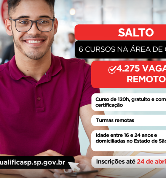 Inscrições disponíveis para 6 cursos gratuitos na área de Gestão e Negócios