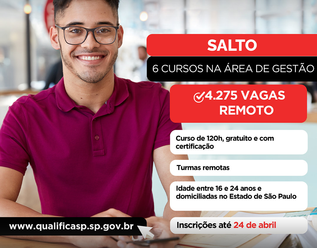 Inscrições disponíveis para 6 cursos gratuitos na área de Gestão e Negócios