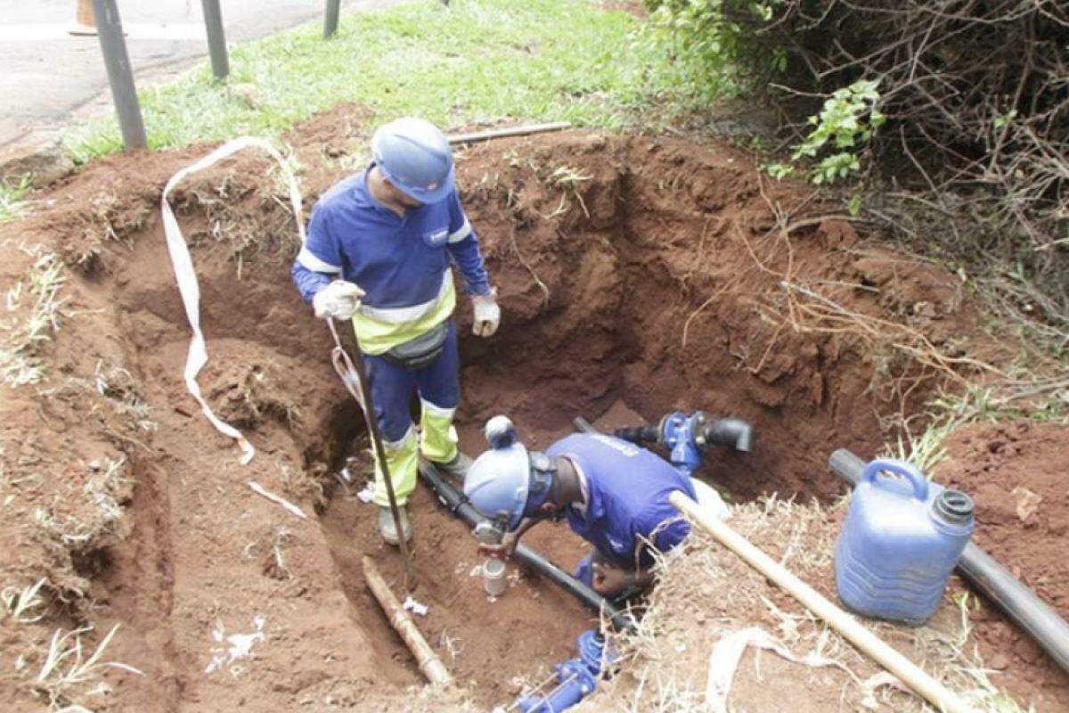 Interrupção no Fornecimento de Água em Jardim Santo Expedito Devido a Obras de Interligação