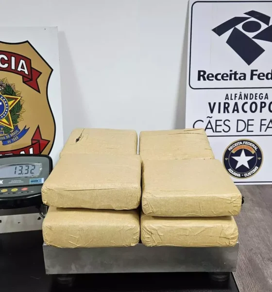 Mulher é detida em Viracopos carregando 13 kg de cannabis na bagagem